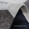 Luxury Grey Home Hotel Hide Hide Patchwork Alfombras